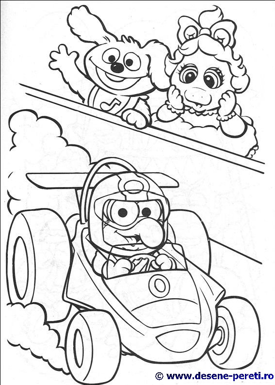 muppets babies desene colorat